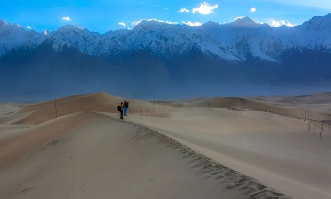 Cold deserts around the world